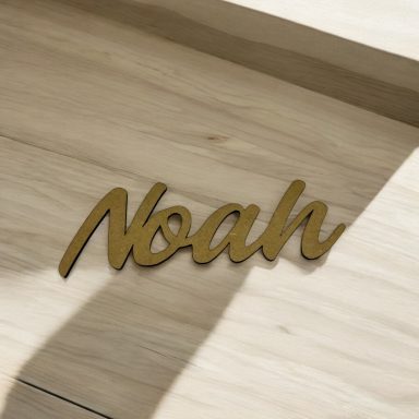 Nombres Personalizados en MDF de 3mm
